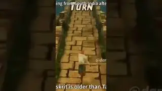 Running from South India after saying Sanskrit is older than Tamil