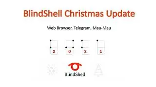 BlindShell Christmas Update 2020
