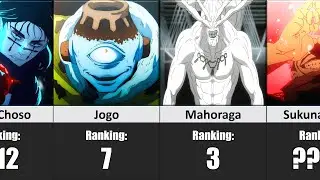 Strongest Jujutsu Kaisen Curses and Curse Users