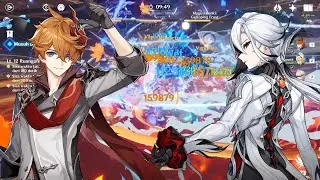 Arlecchino feat. Childe vs 4.6 Spiral Abyss Floor 12 All Chambers