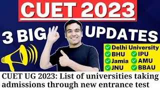 CUET 3 Big Updates🔥| Updated List, Correction Window, Counselling Process