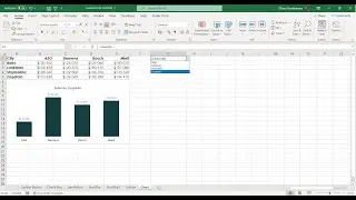 Интерактивная диаграмма в Excel (Именованный диапазон)