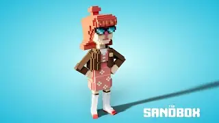 VOXELMAX to VOXEDIT/The SandBox: Creating Miss Ginger Avatar on the IPAD