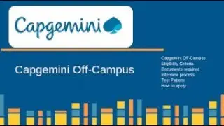 Capgemini Off Campus Drive 2020 for B.Sc/BCS/BCA | Test details & Pattern