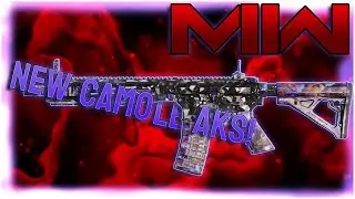 All Leaked MODERN WARFARE 2 Mastery Camos!