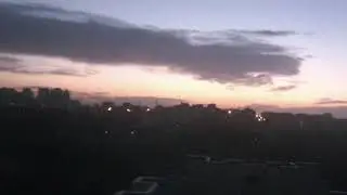 شروق الشمس بطريقة الFAST MOTION (تجربتي الاولى)