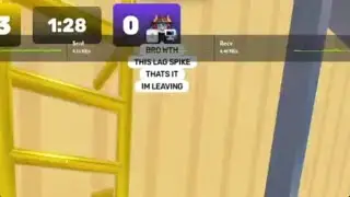 When you go against a rage quitter in Rivals.... #roblox #rivals