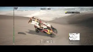 Simulacion serie Dakar 18 - Etapa 2 empiezan las dificultades
