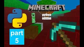 Minecraft in python: placing different block-types and toggling build mode (with Ursina) - part 5