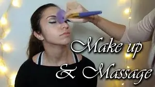Make up artist with Alessia - Massage, Soft spoken, Relax -  ASMR