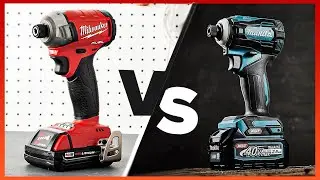 Makita VS Milwaukee Impact Driver - Milwaukee M18 VS Makita XGT | Impact Driver Comparison