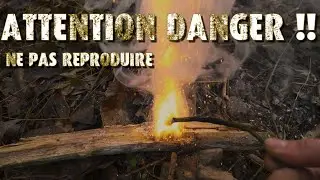 cautérisation à la poudre a canon (ATTENTION!)
