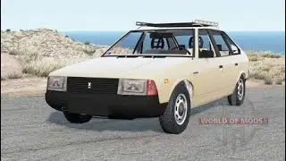Москвич-2141〡динамическая подвеска для BeamNG Drive.Москвич-2141 для BeamNG.drive.