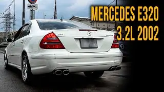 КРУТОЙ ВЫХЛОП на MERCEDES E320