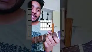 Special Tricks For Chords | 1 Shape And 5 Chords | Basic Chords For Beginners, Open Chords #shorts