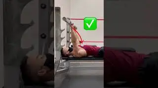 ❌ Bench Press Mistake (DON’T DO THIS‼️) 