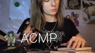 АСМР Таро - Пишу планы с помощью карт | таппинг, неразборчивый шепот, письмо ручкой, тасование карт