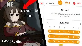 A Weeb did Duolingo for 1,000 days...