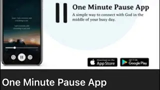 PAUSE APP- 1 Minute Pause by John Eldridge