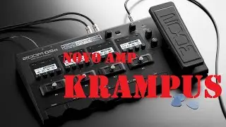 Novo amplificador da ZOOM G5N - KRAMPUS!!