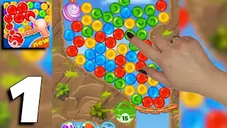 Balls Pop - Free Match Color Puzzle Blast! - Gameplay Part 1 Levels 1-12 (Android, iOS)
