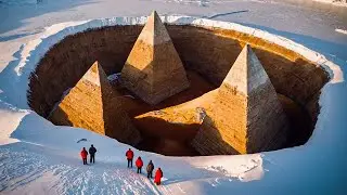 Icy Pyramids Discovered in Antarctica! What Are They Hiding?