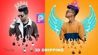 3D Dripping Effect | Portrait Editing | Mk Editz