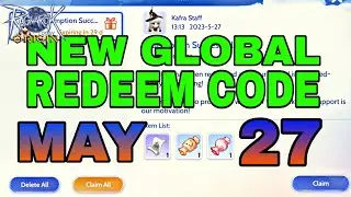NEW GLOBAL REDEEM CODE FOR THIS WEEKEND • RAGNAROK ORIGIN