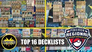 Top 16 Decklists Dortmund & Joinville Regionals! Terapagos ex Is Amazing!? (Pokemon TCG)