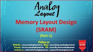 Memory Layout Design (SRAM) (Part-1)