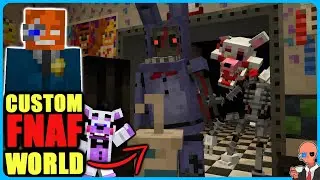 Building a custom FNAF Withered Factory in Minecraft (Management Wanted)
