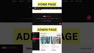 How to Build a Tattoo Booking Website -  (HTML, CSS, JS, PHP)