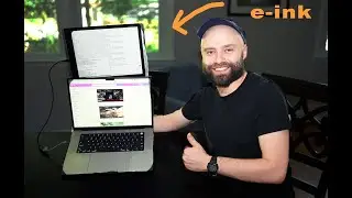 I built the WORLD'S FIRST E-INK Macbook