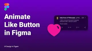 Animate Like button | UI Design Tutorial