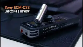Sony ECM-CS3 lapel Microphone review | budget lapel mic