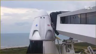 Lançamento abortado da SpaceX Demo-2