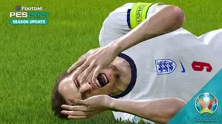 EURO 2020 - ENGLAND vs GERMANY | PES 2021