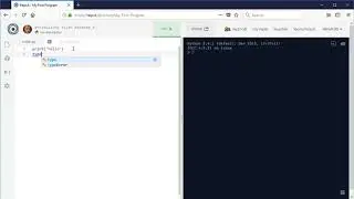 Python 3 - Programming with Repl.it