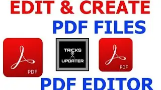 How to edit & Create PDF Files 💯% Cleared Editor in Tamil