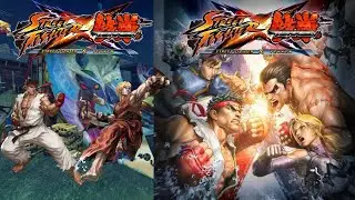 First time playing Street Fighter X Tekken with Ryu and Ken