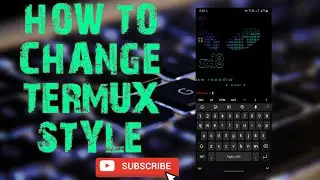 How to change Termux style