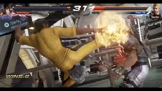 Tekken 7 law kicharge setup