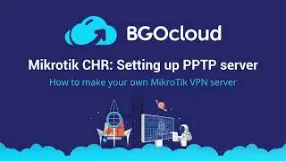 How to set up PPTP VPN server on Mikrotik Router