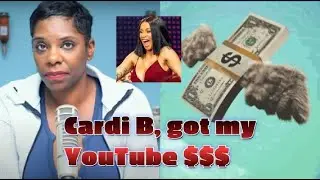 CARDI B SEIZED TASHA K YOUTUBE CHECK, SHE MIGHT GO AFTER OTHER REVENUE DUE TO THE AMOUNT OF $