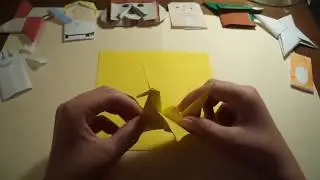 Origami Flapping Bird How-to