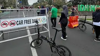 4K Walk and Cycling at IJEN Street Malang Indonesia #4kwalk #4k