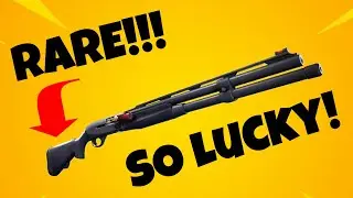 I got the Luckiest game in Fortnite