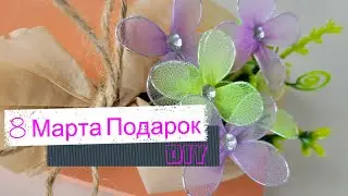 8 Марта Подарок своими руками / 3 идеи быстрого подарка / DIY / International Women's Day