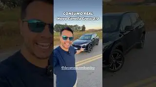 Real fuel consumption of the new Toyota Corolla Cross XRX 2.0