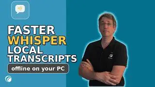 Faster-Whisper on CPU with Python | Fast Offline Transcription Tutorial